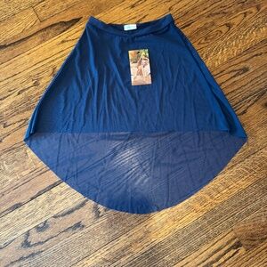 Eleve Dancewear - Storm Custom Mid High Low Skirt - Youth Medium - NWT